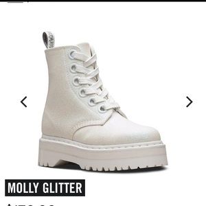 dr martens molly glitter boots